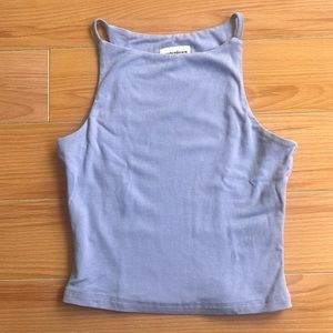 SUPERDOWN - A Revolve Brand Crop Tank in Violet